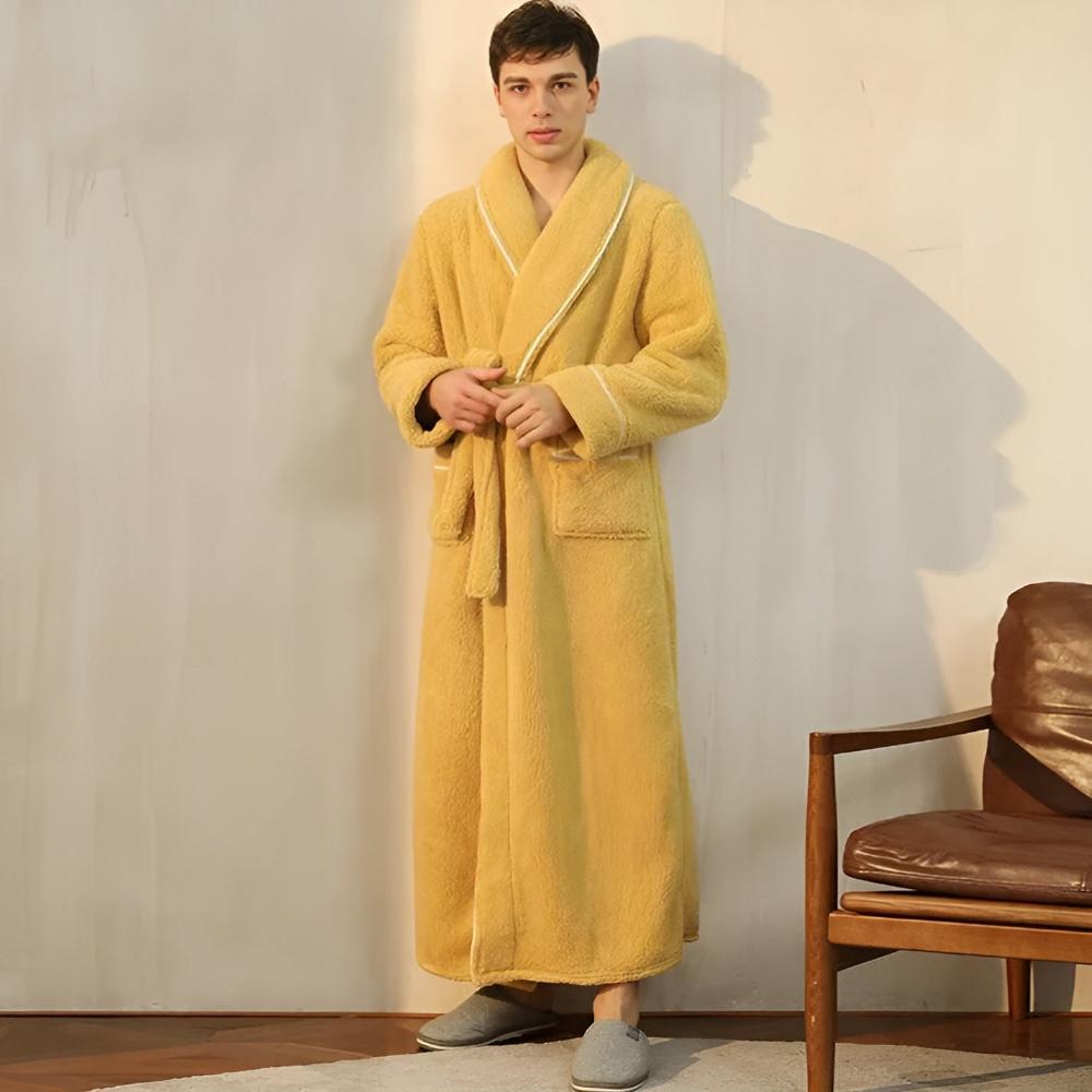 Bata De Casa | Albornoz Mujer Hombre-Bathrobe-SeemSeem