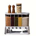 Dispensador De Cereales Y Granos | Organizador De Alimentos Con Dosificación-Containers-SeemSeem