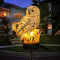 Lámpara Solar De Búho | Luz Decorativa LED Para Jardín-Lamp-SeemSeem
