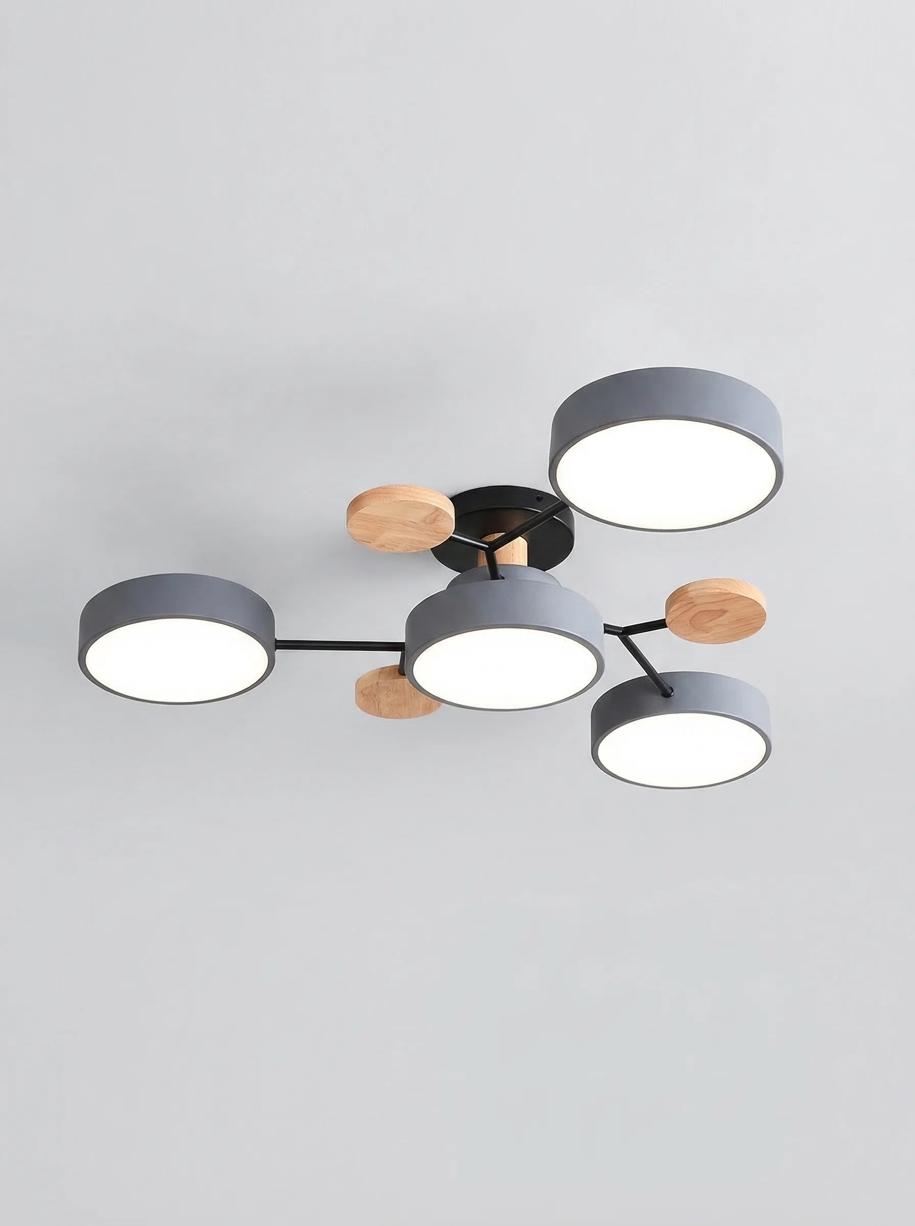 Lámpara De Techo LED Moderna Para Salón | Plafón Circular Moderno-Ceiling Light-SeemSeem