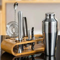 Set de Coctelería Profesional | Kit de Bartender con Soporte de Bambú-barware-SeemSeem
