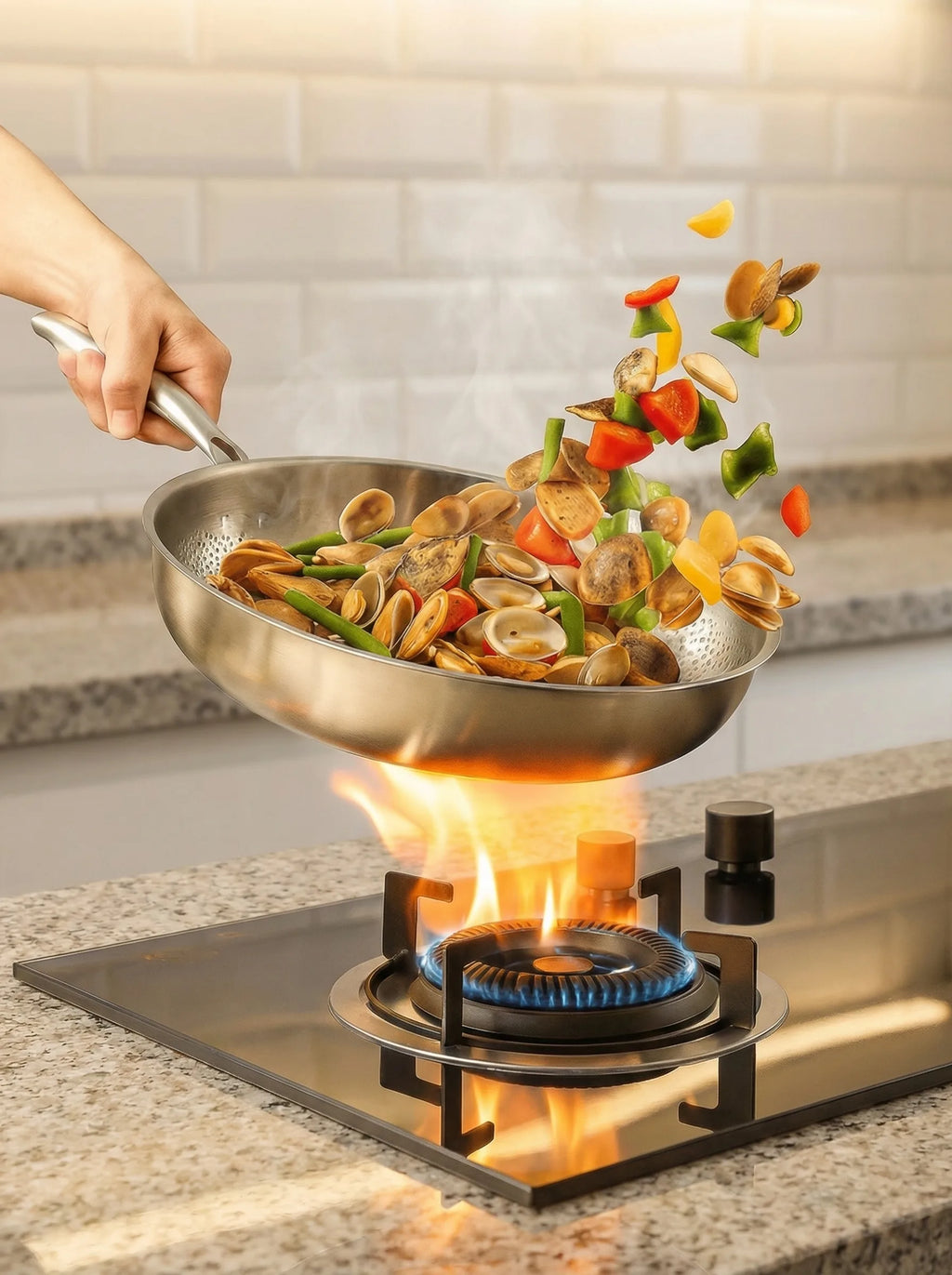Sartén De Titanio Para Inducción | Sartén Resistente Para Cocinar-Frying Pan-SeemSeem