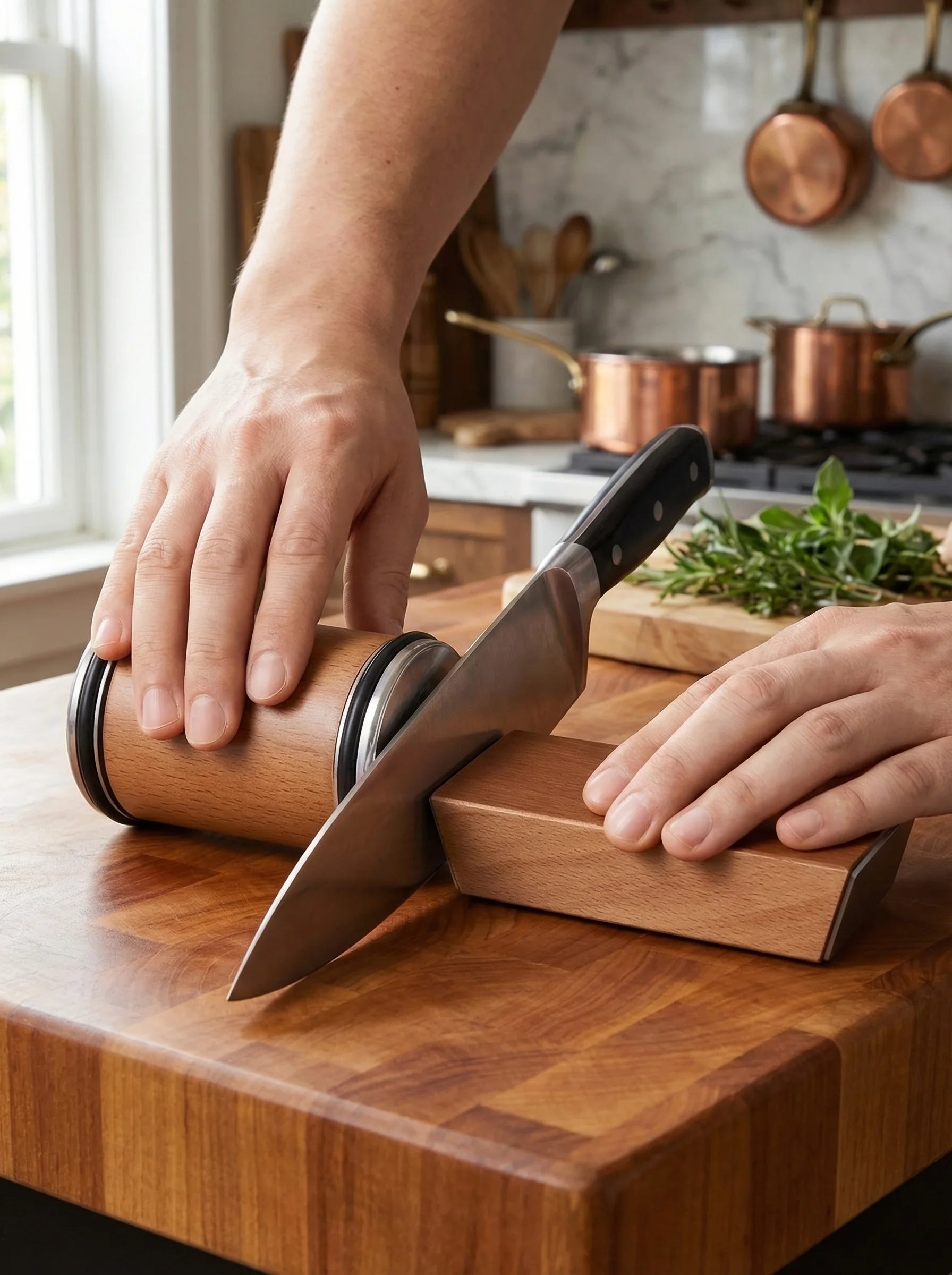 Afilador De Cuchillos Profesional | Afilador De Cocina Para Cuchillos-Knife Sharpener-SeemSeem