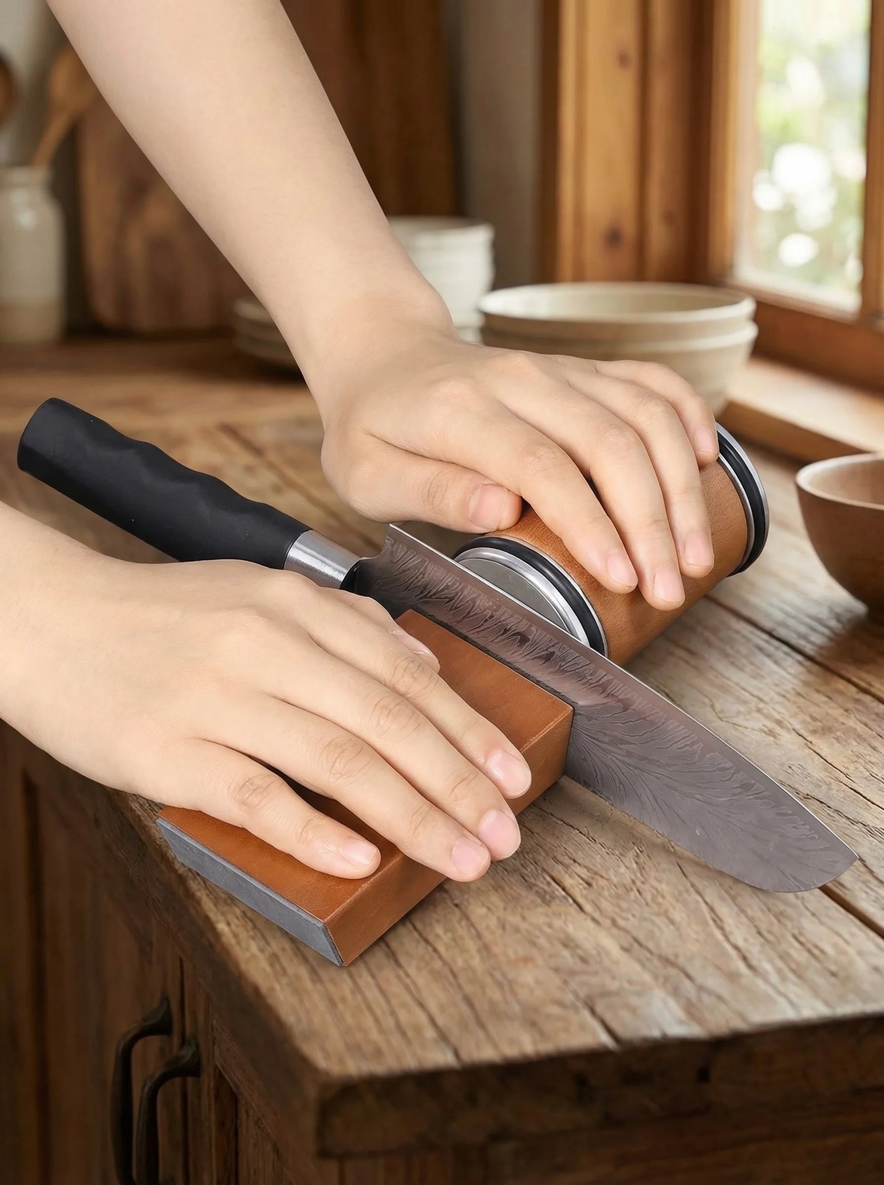 Afilador De Cuchillos Profesional | Afilador De Cocina Para Cuchillos-Knife Sharpener-SeemSeem