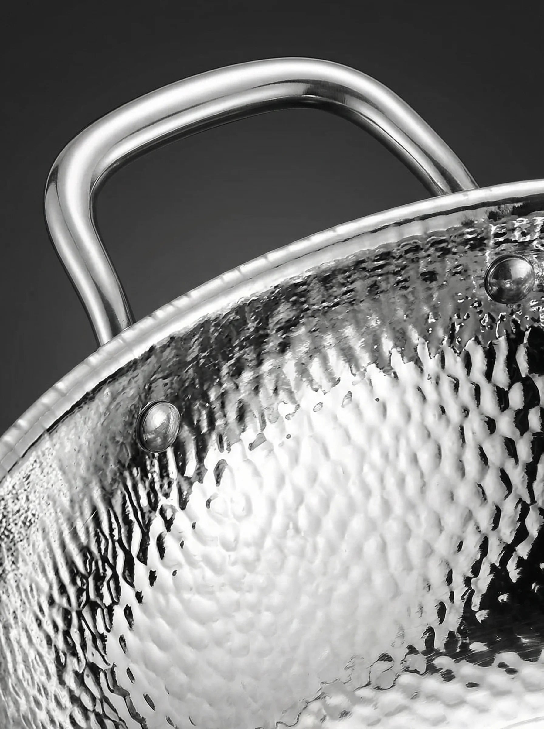 Sartén Wok Para Inducción | Wok De Acero Inoxidable Para Cocinar-Frying Pan-SeemSeem