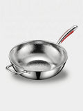 Sartén Wok Para Inducción | Wok De Acero Inoxidable Para Cocinar-Frying Pan-SeemSeem