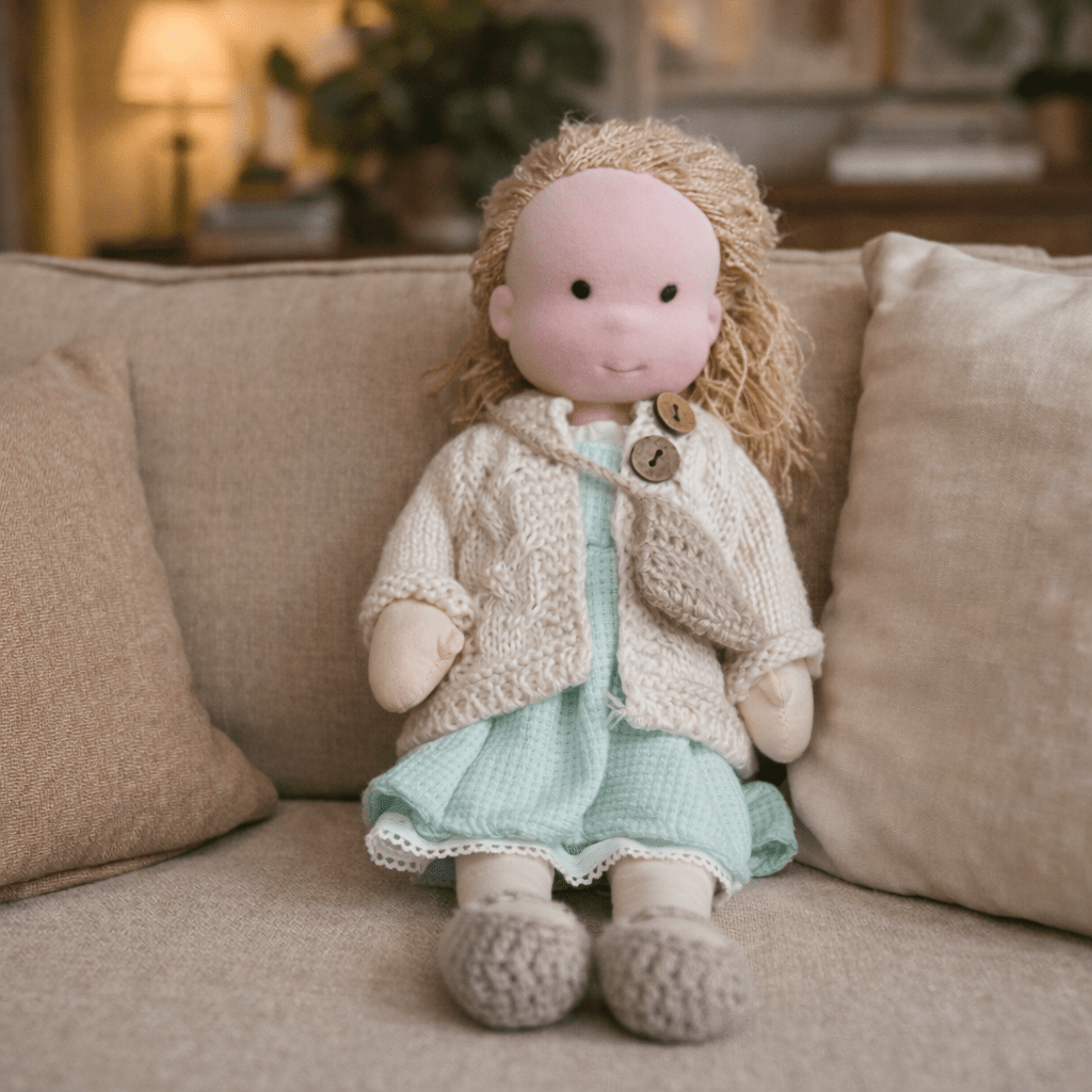 Muñeca De Trapo | Muñeca Bebe Artesanal-Toy-SeemSeem