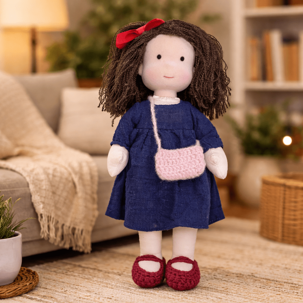 Muñeca De Trapo | Muñeca Bebe Artesanal-Toy-SeemSeem