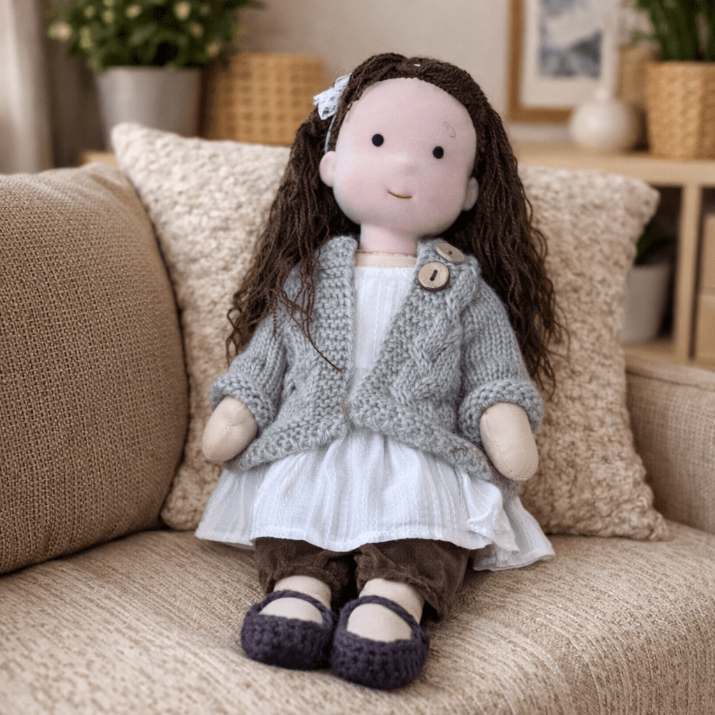 Muñeca De Trapo | Muñeca Bebe Artesanal-Toy-SeemSeem