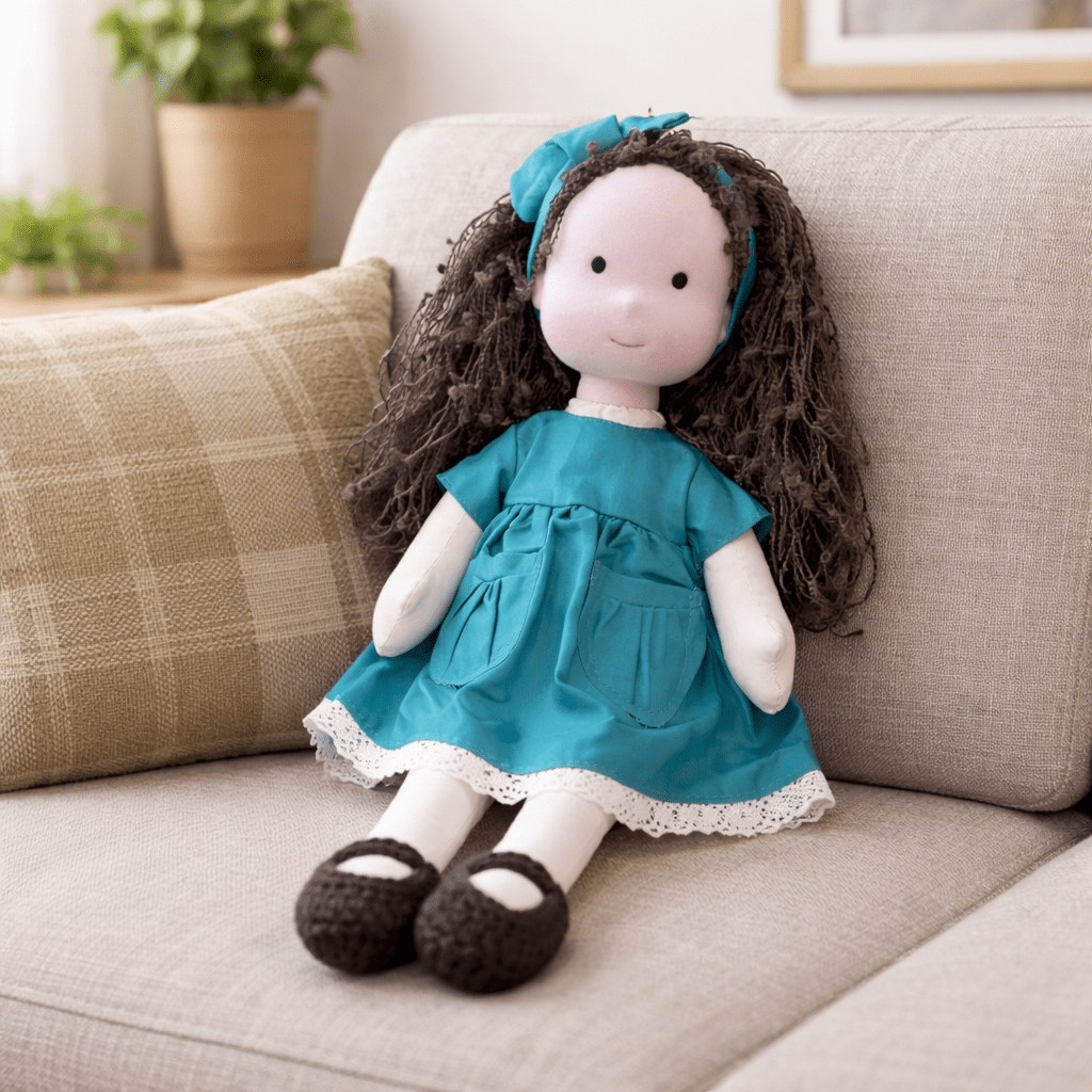 Muñeca De Trapo | Muñeca Bebe Artesanal-Toy-SeemSeem