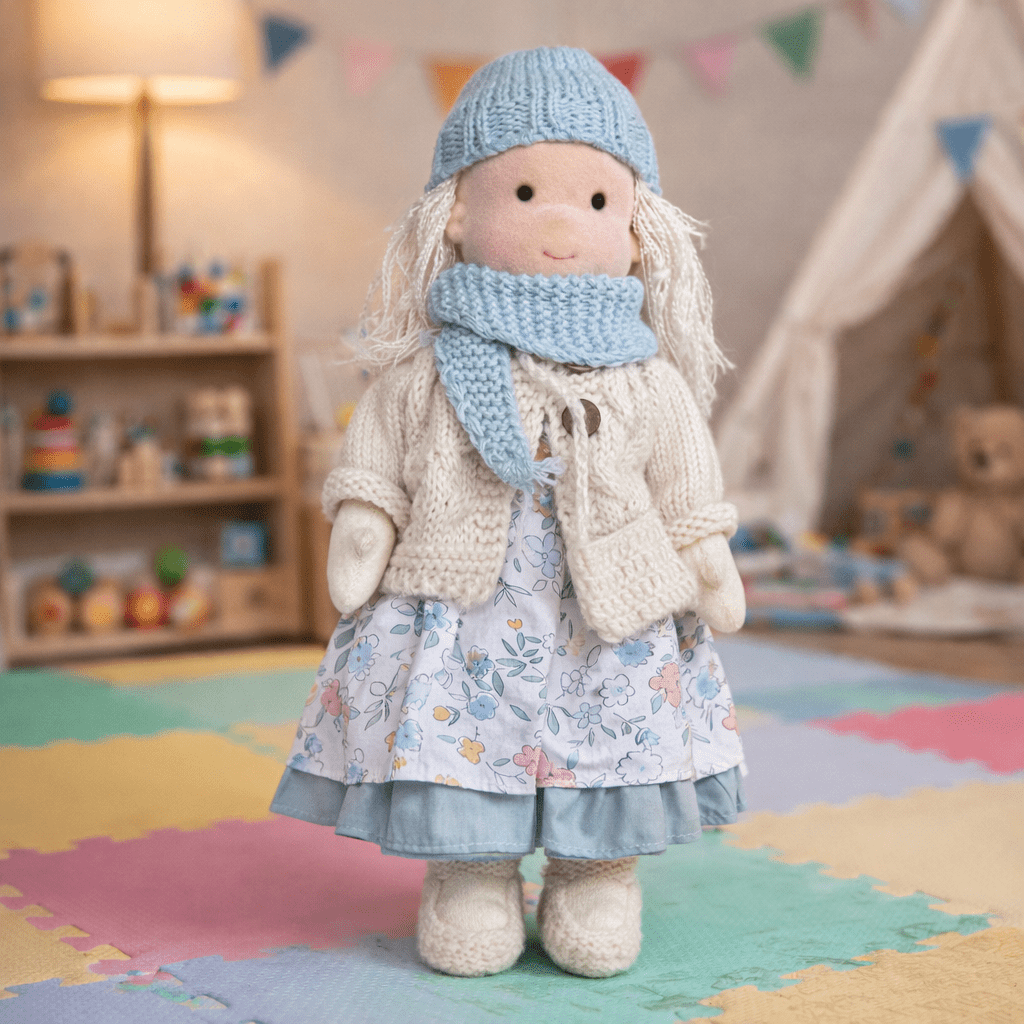 Muñeca De Trapo | Muñeca Bebe Artesanal-Toy-SeemSeem