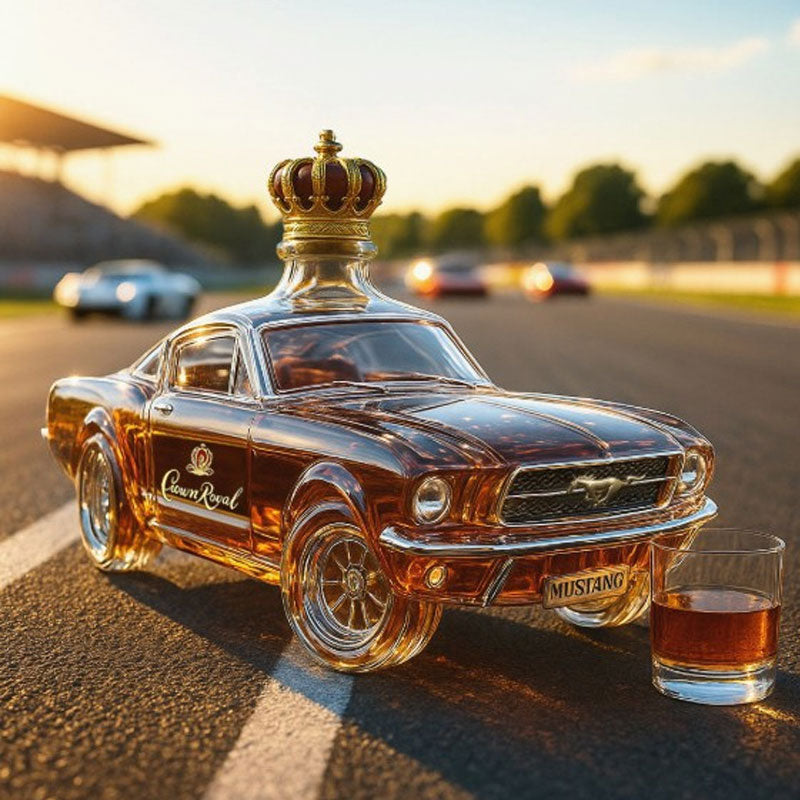 Decantador de Whisky Coche Clásico | Recipiente Transparente-decanters-SeemSeem