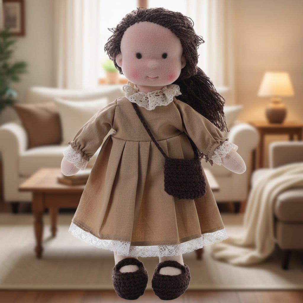 Muñeca De Trapo | Muñeca Bebe Artesanal-Toy-SeemSeem