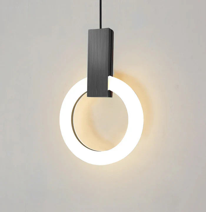 Lámpara Colgante LED Circular | Iluminación Moderna Suspendida-Lamp-SeemSeem