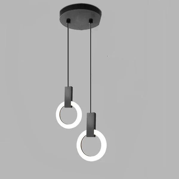 Lámpara Colgante LED Circular | Iluminación Moderna Suspendida-Lamp-SeemSeem