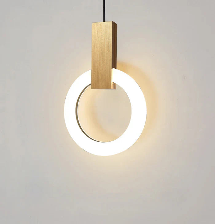 Lámpara Colgante LED Circular | Iluminación Moderna Suspendida-Lamp-SeemSeem