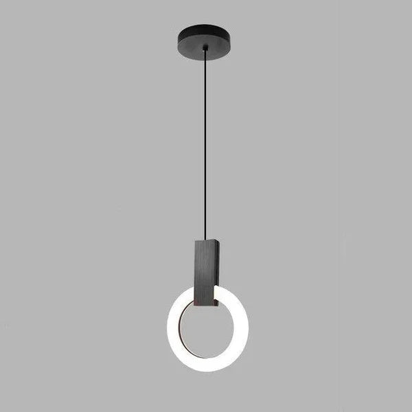 Lámpara Colgante LED Circular | Iluminación Moderna Suspendida-Lamp-SeemSeem