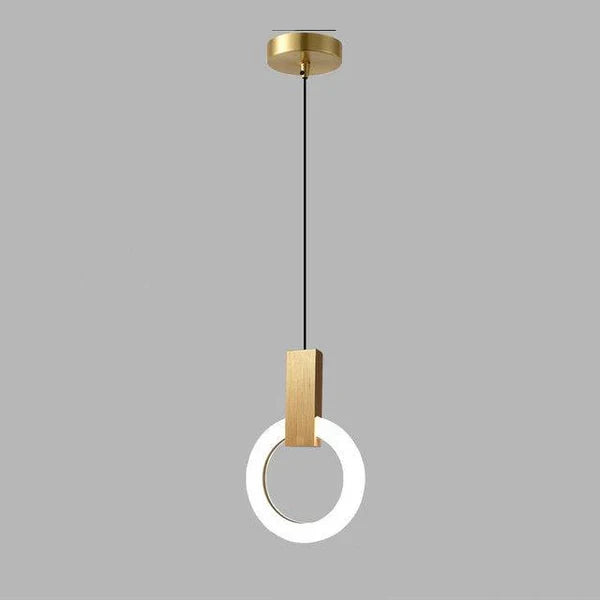 Lámpara Colgante LED Circular | Iluminación Moderna Suspendida-Lamp-SeemSeem