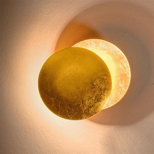 Aplique de Pared Eclipse Lunar | Pantalla Giratoria 360° Para Iluminación Interior-Lamp-SeemSeem