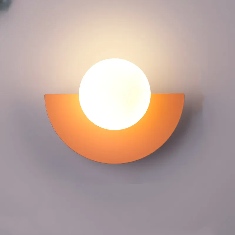 Aplique de Pared Semicircular | Esfera Luminosa Para Iluminación Interior-Lamp-SeemSeem