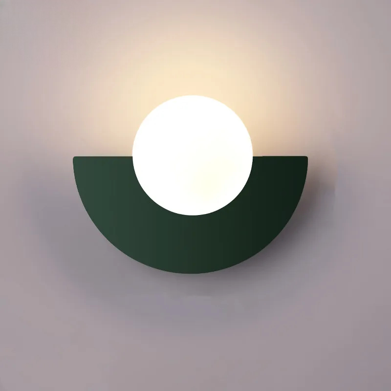 Aplique de Pared Semicircular | Esfera Luminosa Para Iluminación Interior-Lamp-SeemSeem