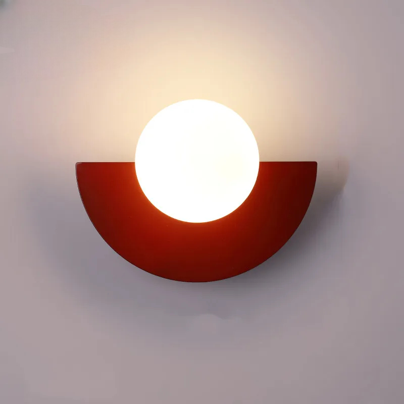 Aplique de Pared Semicircular | Esfera Luminosa Para Iluminación Interior-Lamp-SeemSeem