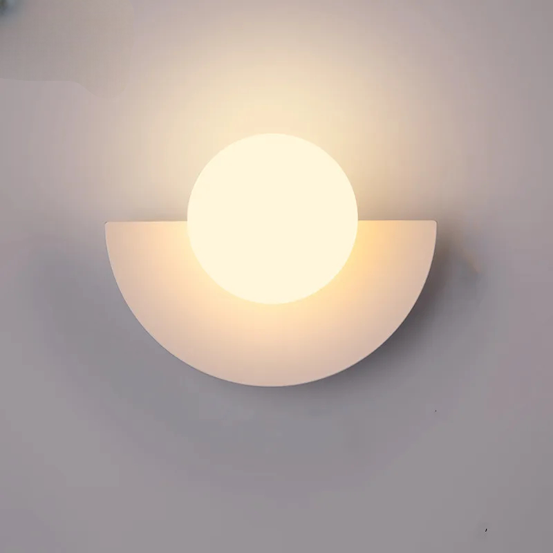 Aplique de Pared Semicircular | Esfera Luminosa Para Iluminación Interior-Lamp-SeemSeem