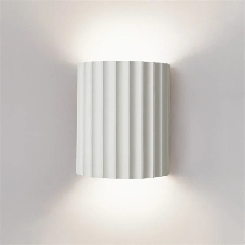 Aplique De Pared Acanalado | Iluminación Decorativa Bidireccional-Lamp-SeemSeem
