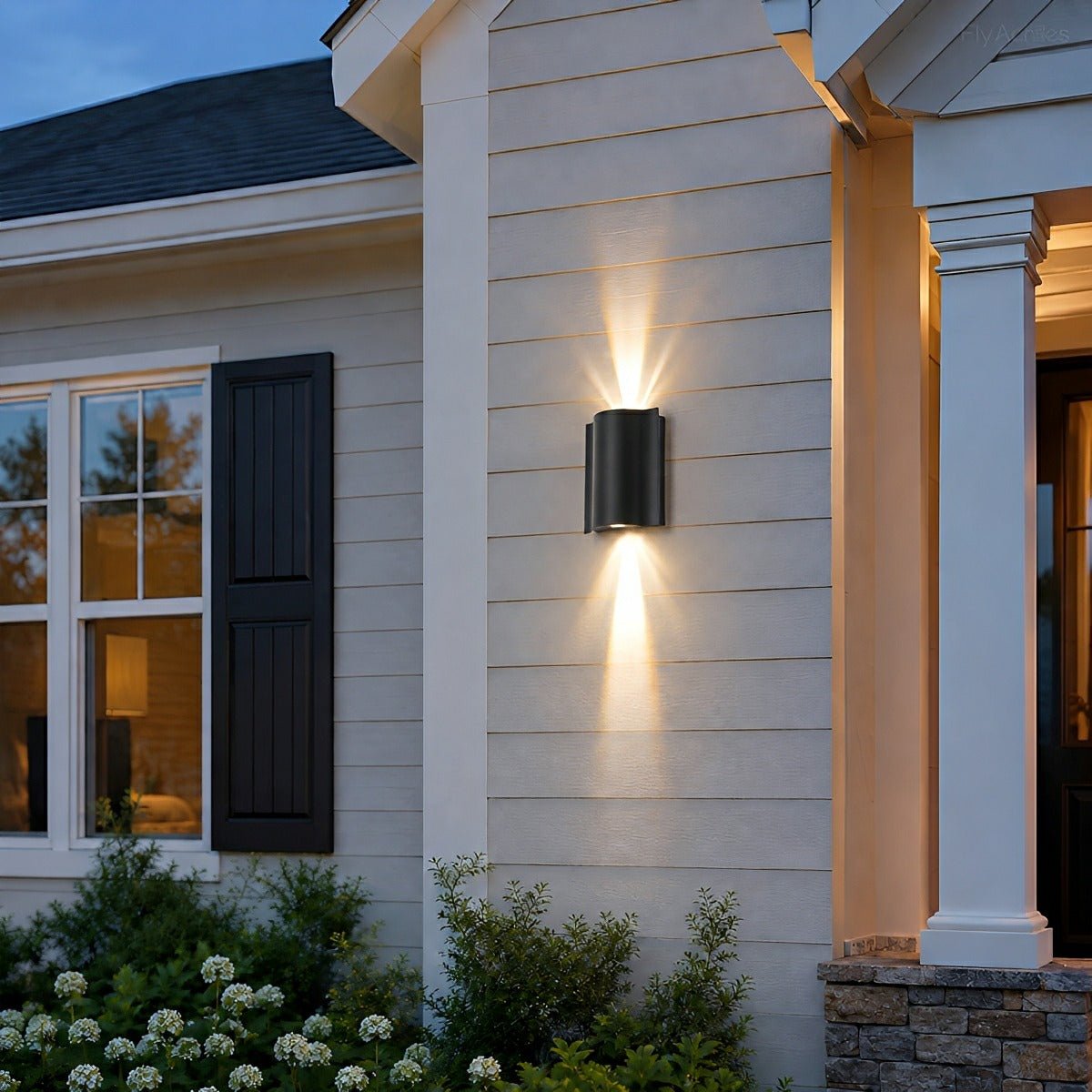 Aplique De Pared Exterior LED | Iluminación Bidireccional-Lamp-SeemSeem
