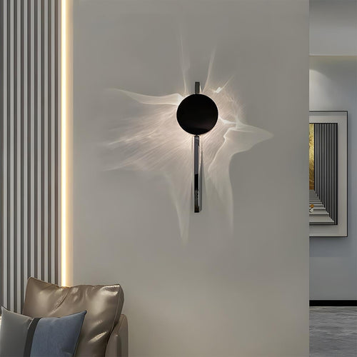 Aplique De Pared LED Artístico | Iluminación Decorativa Circular-Wall Light-SeemSeem