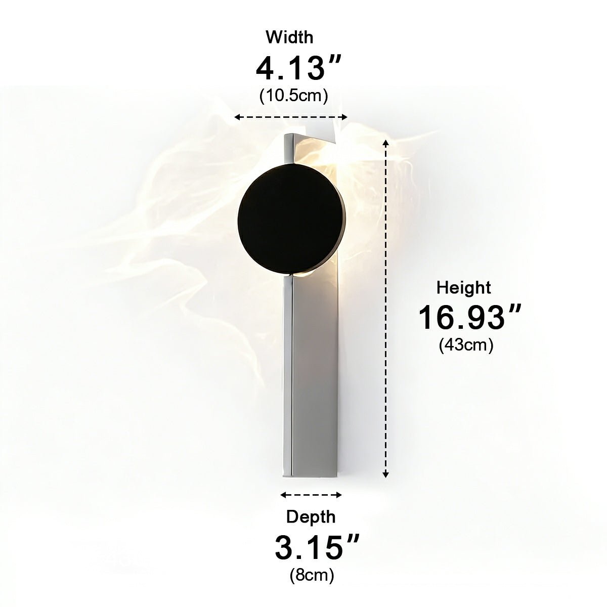 Aplique De Pared LED Artístico | Iluminación Decorativa Circular-Lamp-SeemSeem