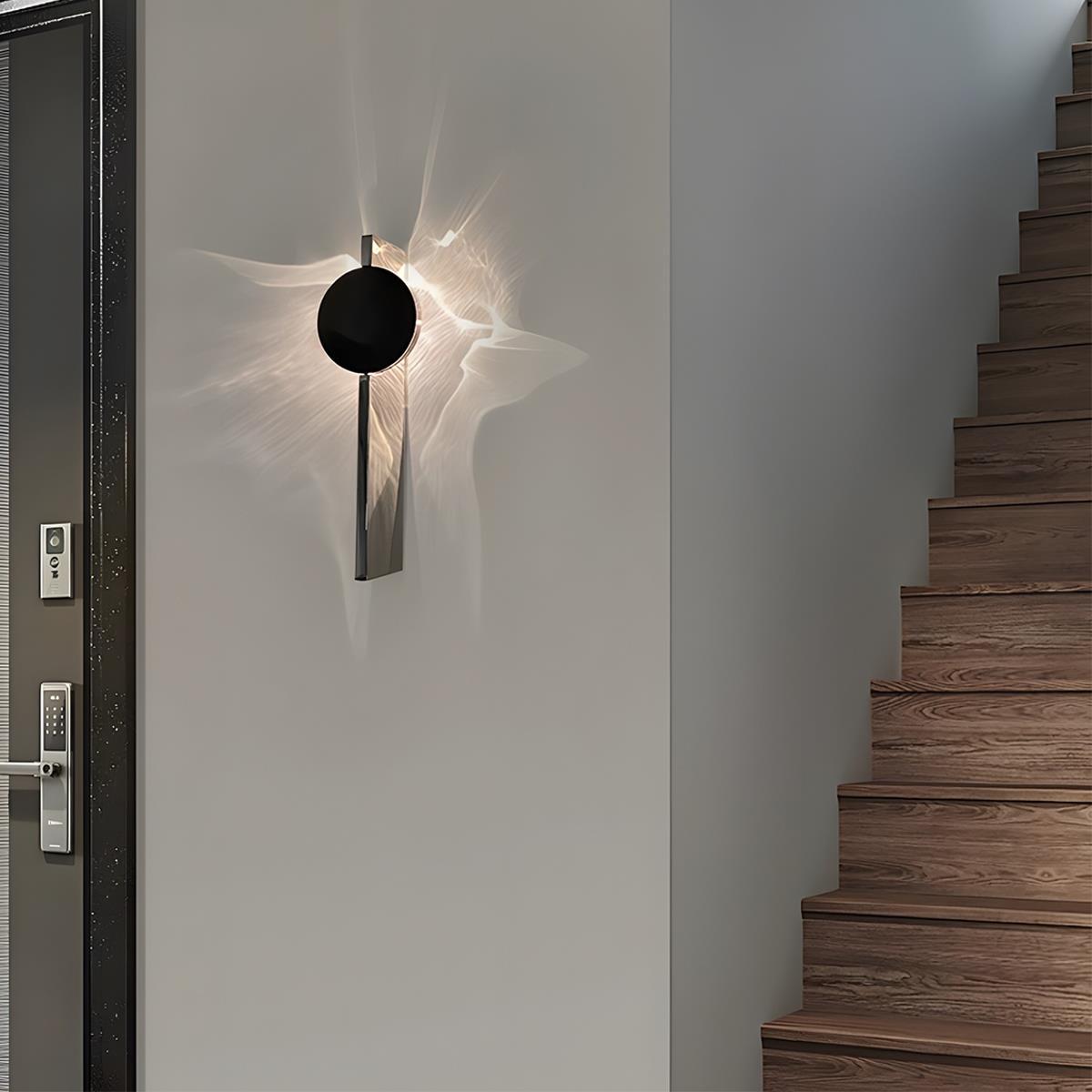 Aplique De Pared LED Artístico | Iluminación Decorativa Circular-Lamp-SeemSeem