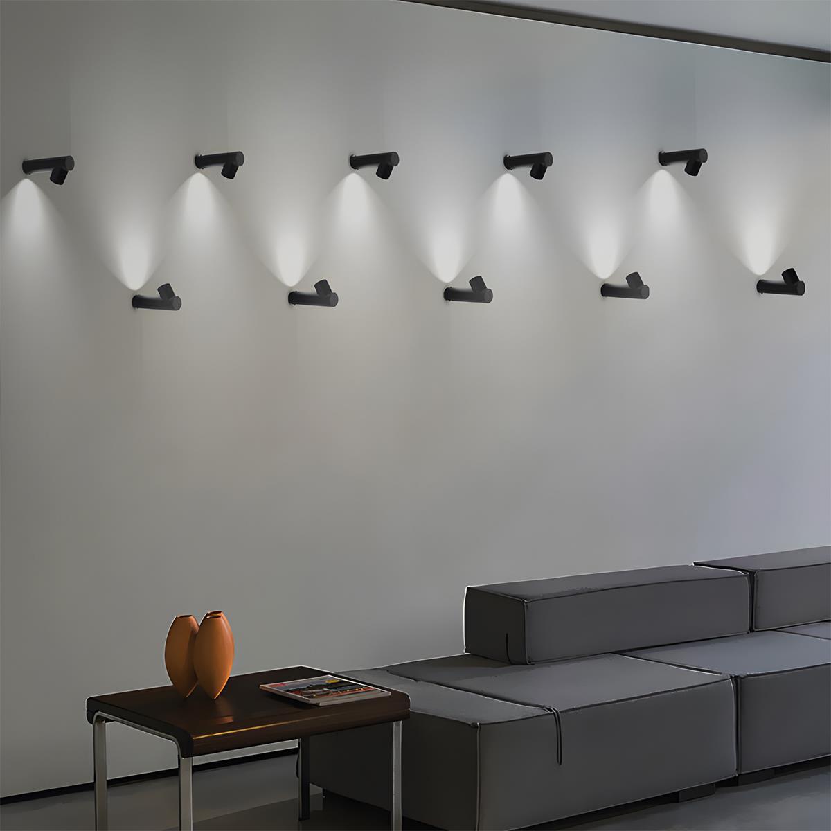 Aplique De Pared LED | Iluminación Ascendente Minimalista-Lamp-SeemSeem