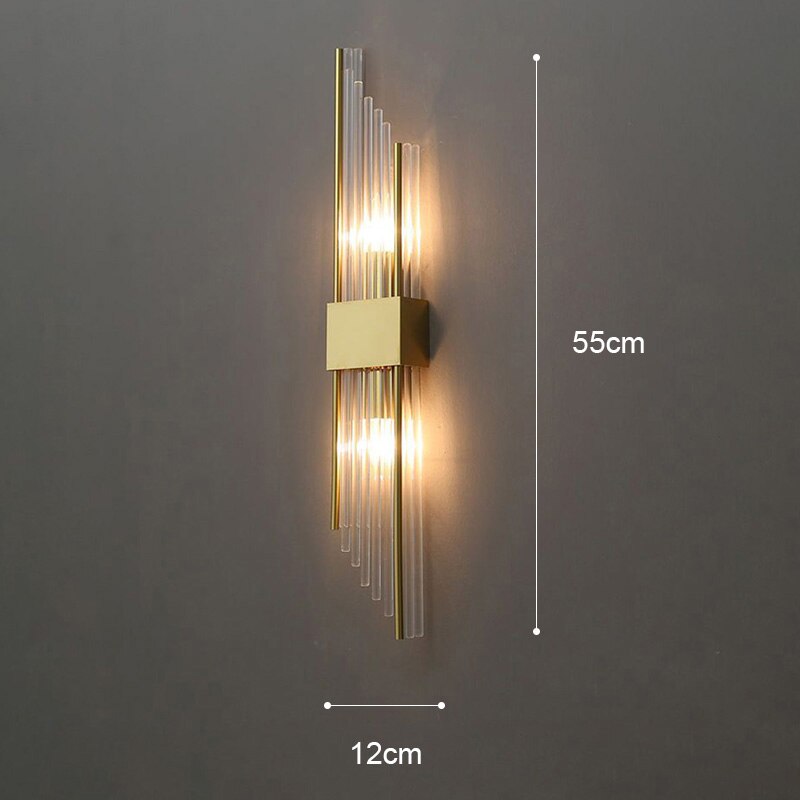Aplique De Pared LED Moderno | Diseño Lineal Decorativo-Lamp-SeemSeem