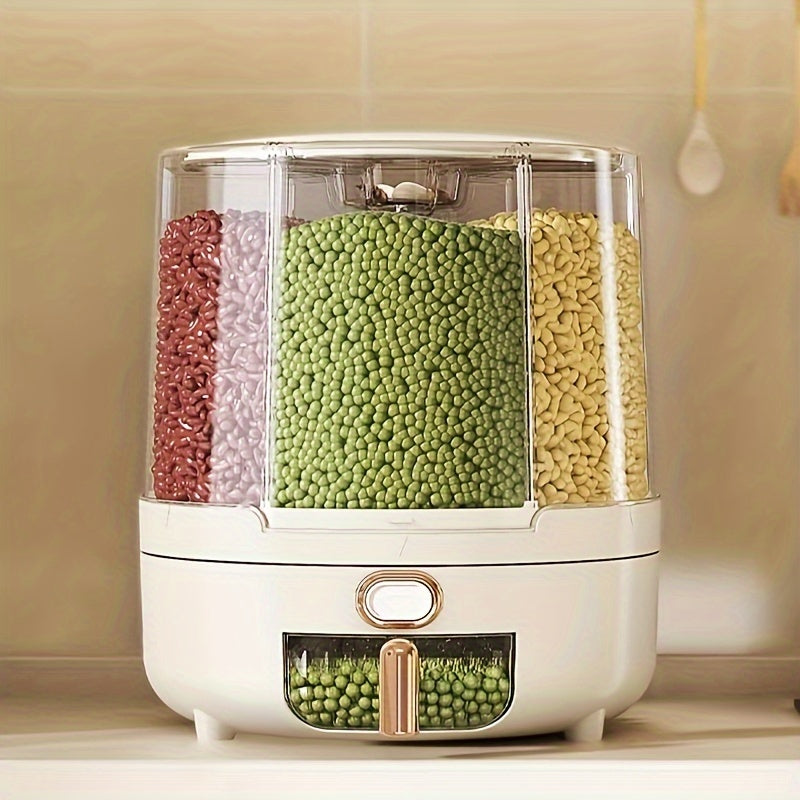 Dispensador De Granos Giratorio | Organizador De Cocina Para Alimentos Secos-Containers-SeemSeem
