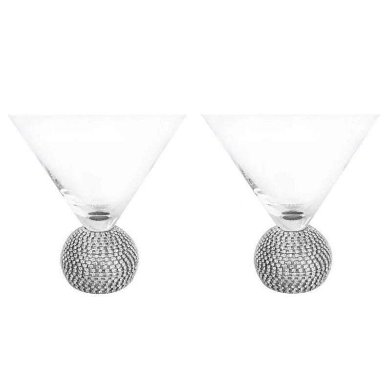 Copas De Champán Con Detalle Decorativo | Set De Copas Para Celebraciones-glasses-SeemSeem