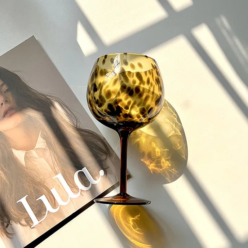 Copas De Cristal Decorativas | Diseño Animal Print-drinkware-SeemSeem