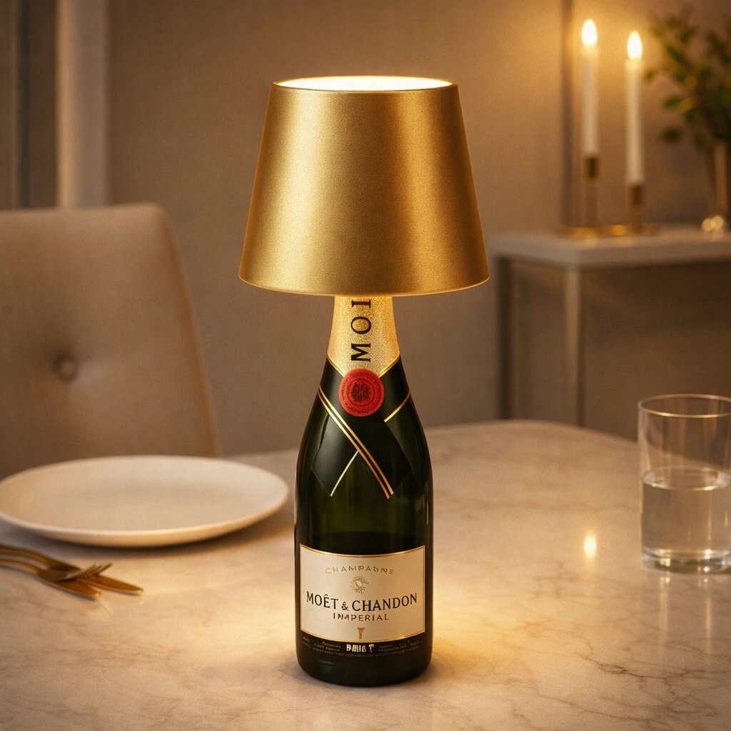 Lámpara Para Botella | Lámpara Led-Table Lamp-SeemSeem