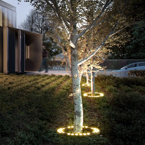Foco De Árbol Exterior | Iluminación Circular De Suelo-lighting-SeemSeem