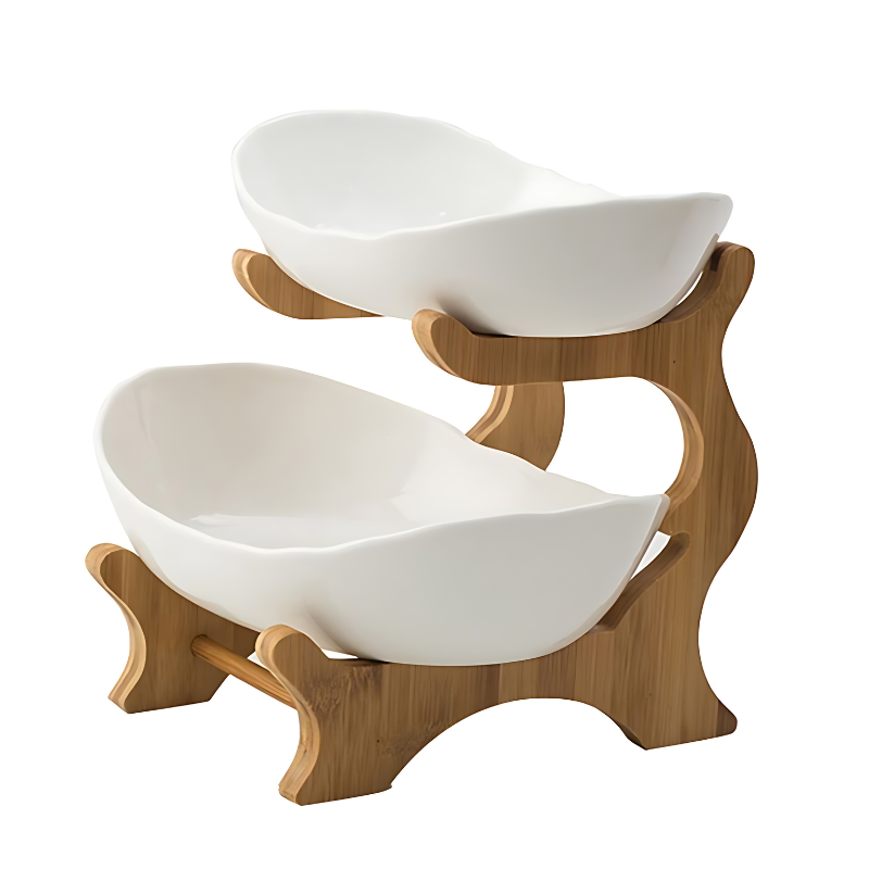 Frutero De Dos Niveles | Soporte Escalonado-Serveware-SeemSeem