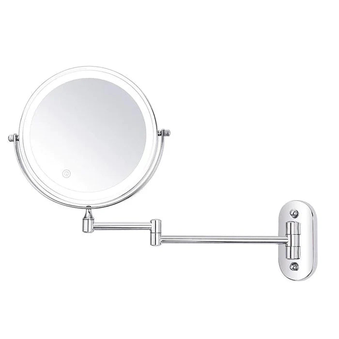 Espejo cosmético de pared con iluminación LED y aumento - Image 16