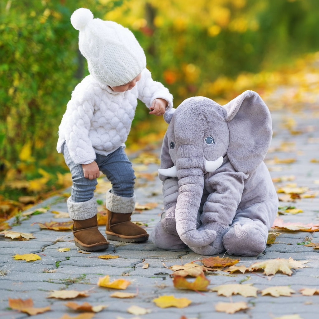 Almohada Para Abrazar | Elefante Peluche-Toy-SeemSeem