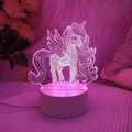 Lámpara 3D De Unicornio | Diseño Acrílico Iluminado-Lamp-SeemSeem