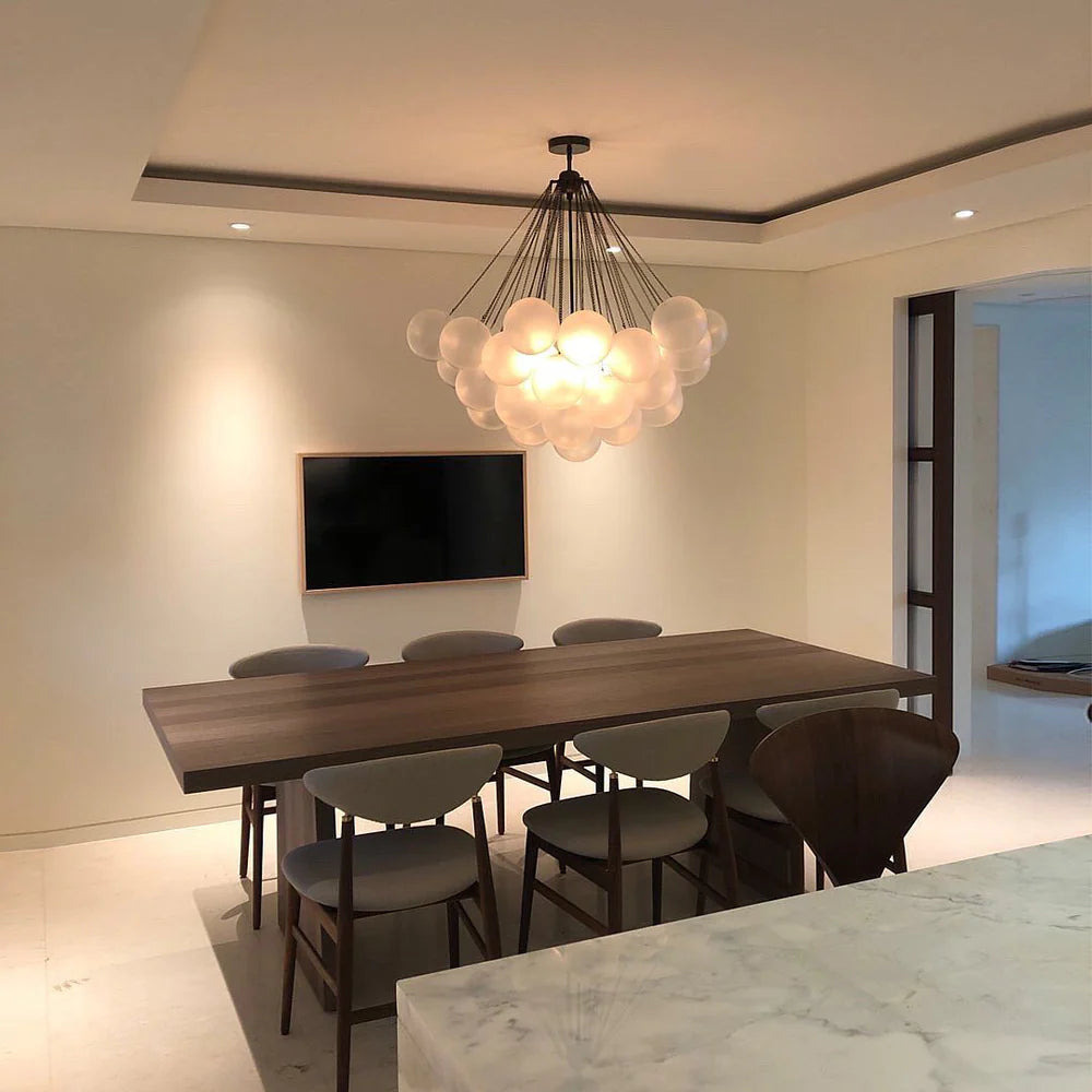 Lámpara Colgante Nube | Diseño De Esferas Suspendidas