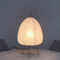Lámpara De Mesa Con Pantalla Ovalada | Iluminación Decorativa De Sobremesa-Lamp-SeemSeem