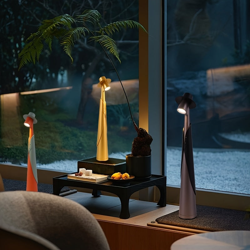 Lámpara De Mesa Escultórica | Iluminación Decorativa De Personaje-Lamp-SeemSeem