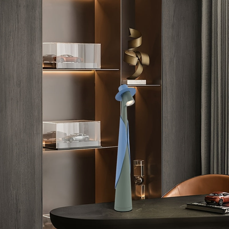 Lámpara De Mesa Escultórica | Iluminación Decorativa De Personaje-Lamp-SeemSeem