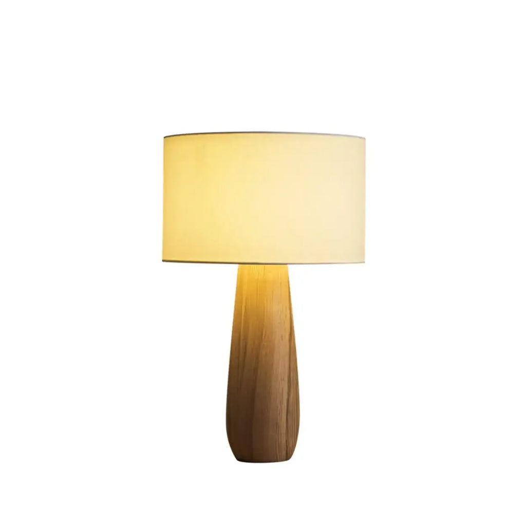 Lámpara De Mesa Moderna | Base Esculpida Minimalista-Lamp-SeemSeem