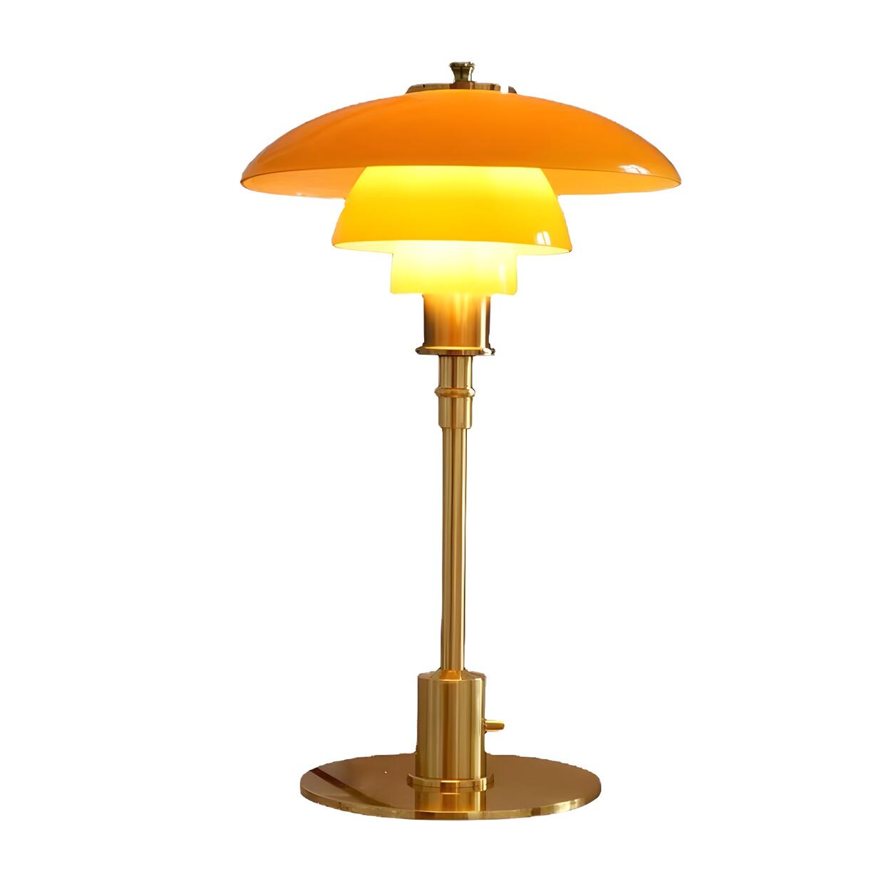 Lámpara De Mesa Multicapa | Pantalla Minimalista Moderna-Lamp-SeemSeem