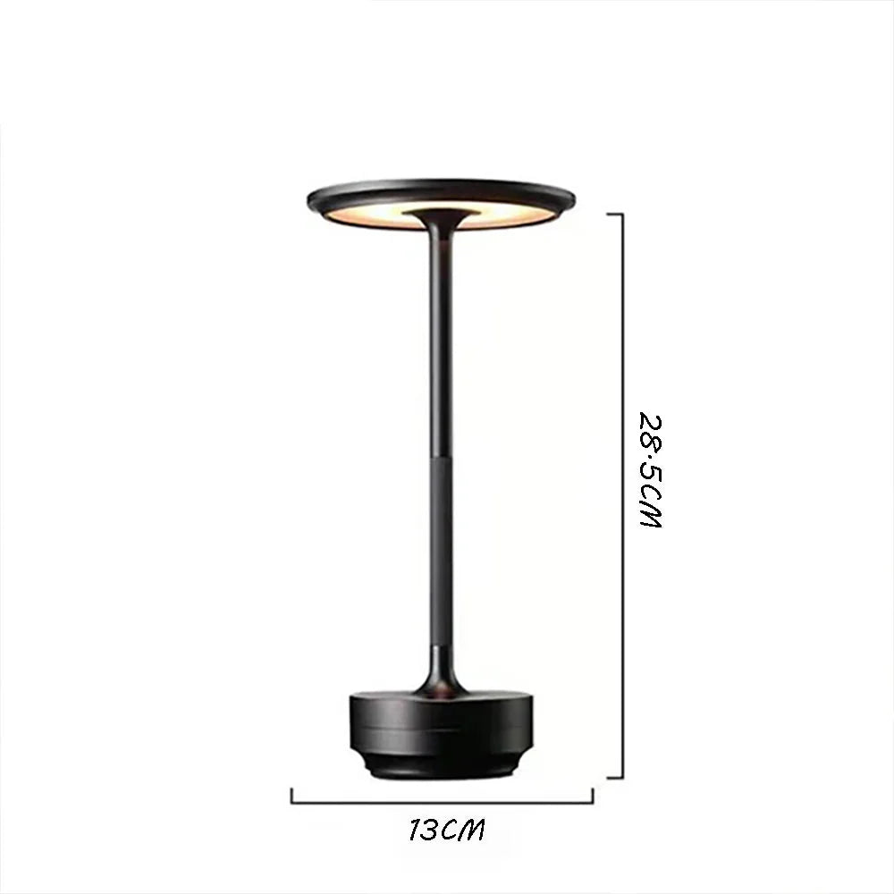 Lámpara De Mesa Recargable Minimalista | Iluminación Portátil Decorativa-Lamp-SeemSeem